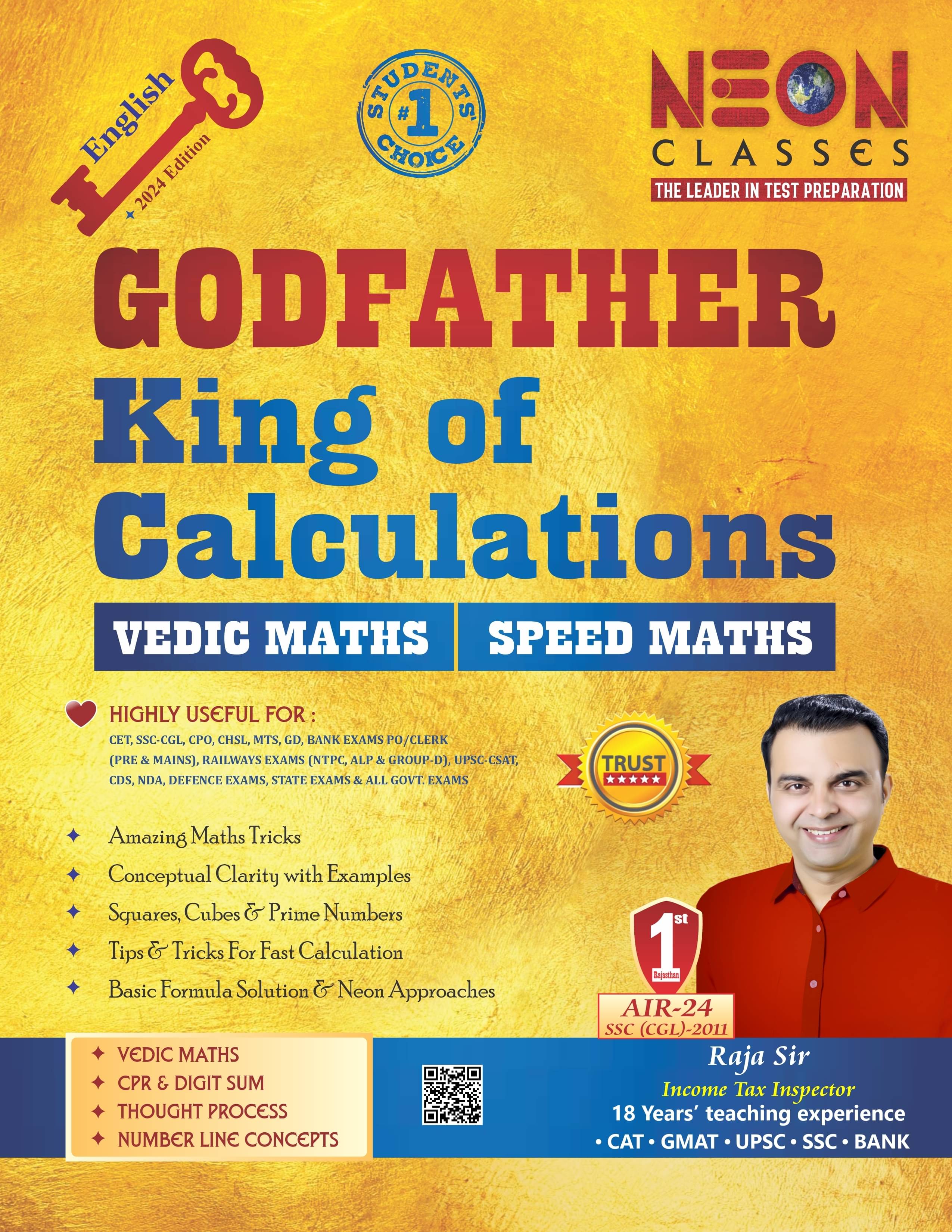 King of Calculations by RAJA SIR | English Medium | For SSC, Bank, Railway & Other Competitive Exams (Paperback, RAJA SIR) King of Calculations by RAJA SIR | English Medium | For SSC, Bank, Railway & Other Competitive Exams (Paperback, RAJA SIR)
