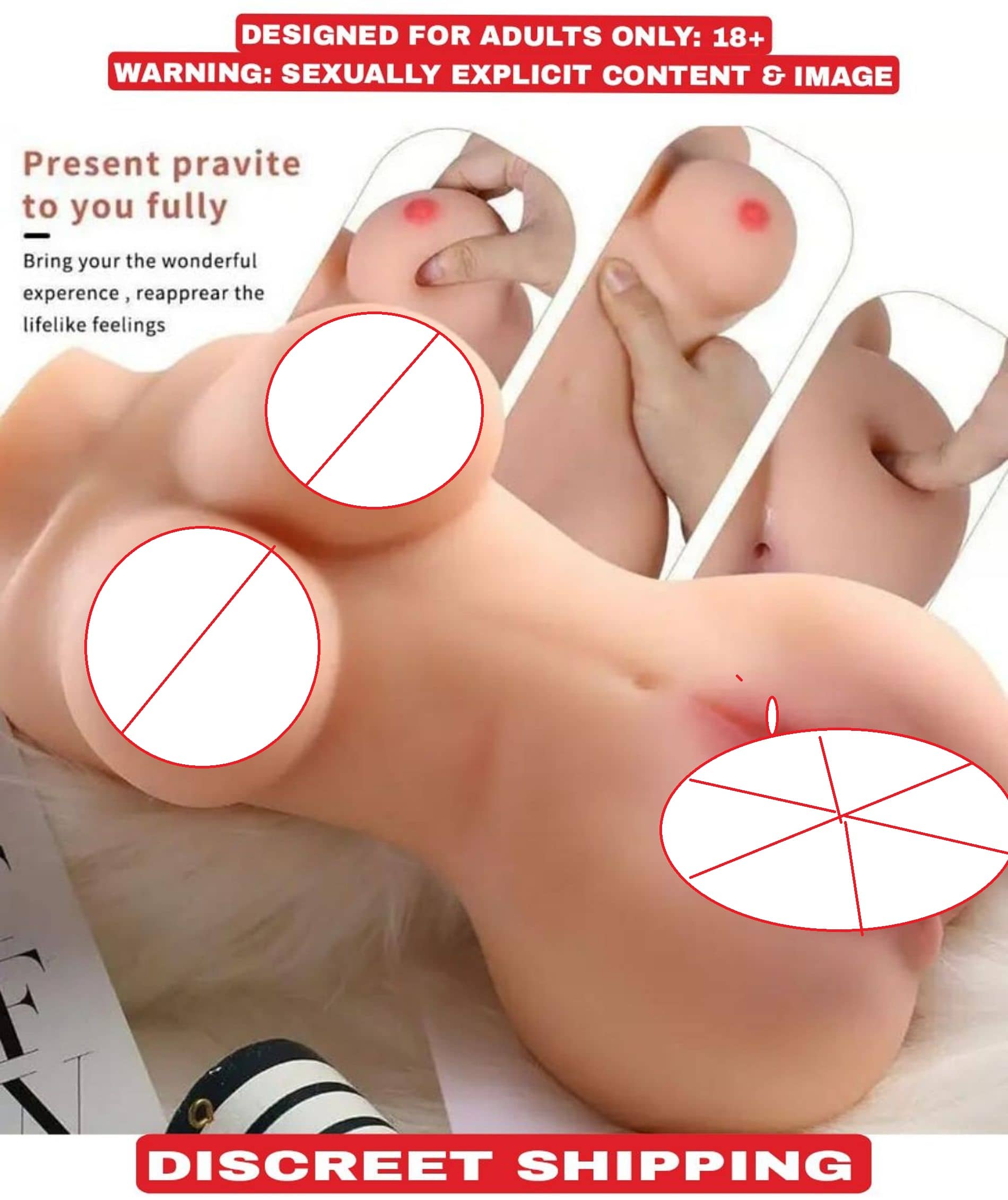 SEXTANTRA PASSION LADY BODY SHAPE BOOBS   4 PERFECT FUN-DOGGY STYLE FUN-ULTIMATE CLIMAX MALE SEX TOY