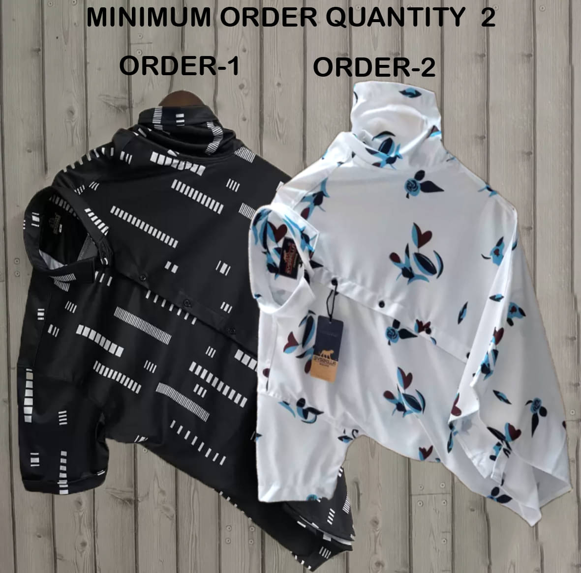 TIGERSNAKE Polyester Regular Fit Printed Half Sleeves Men's Casual Shirt - Multicolor ( Pack of 2 ) TIGERSNAKE Polyester Regular Fit Printed Half Sleeves Men's Casual Shirt - Multicolor ( Pack of 2 )