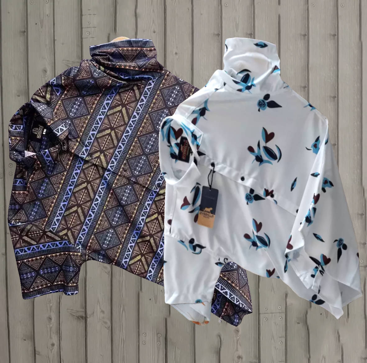 TIGERSNAKE Polyester Regular Fit Printed Half Sleeves Men's Casual Shirt - Multicolor ( Pack of 2 ) TIGERSNAKE Polyester Regular Fit Printed Half Sleeves Men's Casual Shirt - Multicolor ( Pack of 2 )
