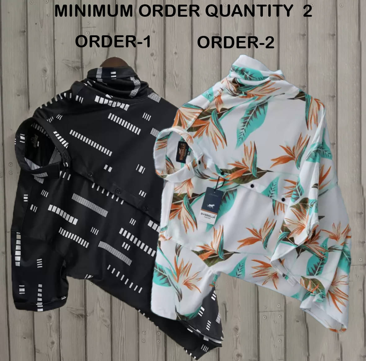 TIGERSNAKE Polyester Regular Fit Printed Half Sleeves Men's Casual Shirt - Multicolor ( Pack of 2 ) TIGERSNAKE Polyester Regular Fit Printed Half Sleeves Men's Casual Shirt - Multicolor ( Pack of 2 )