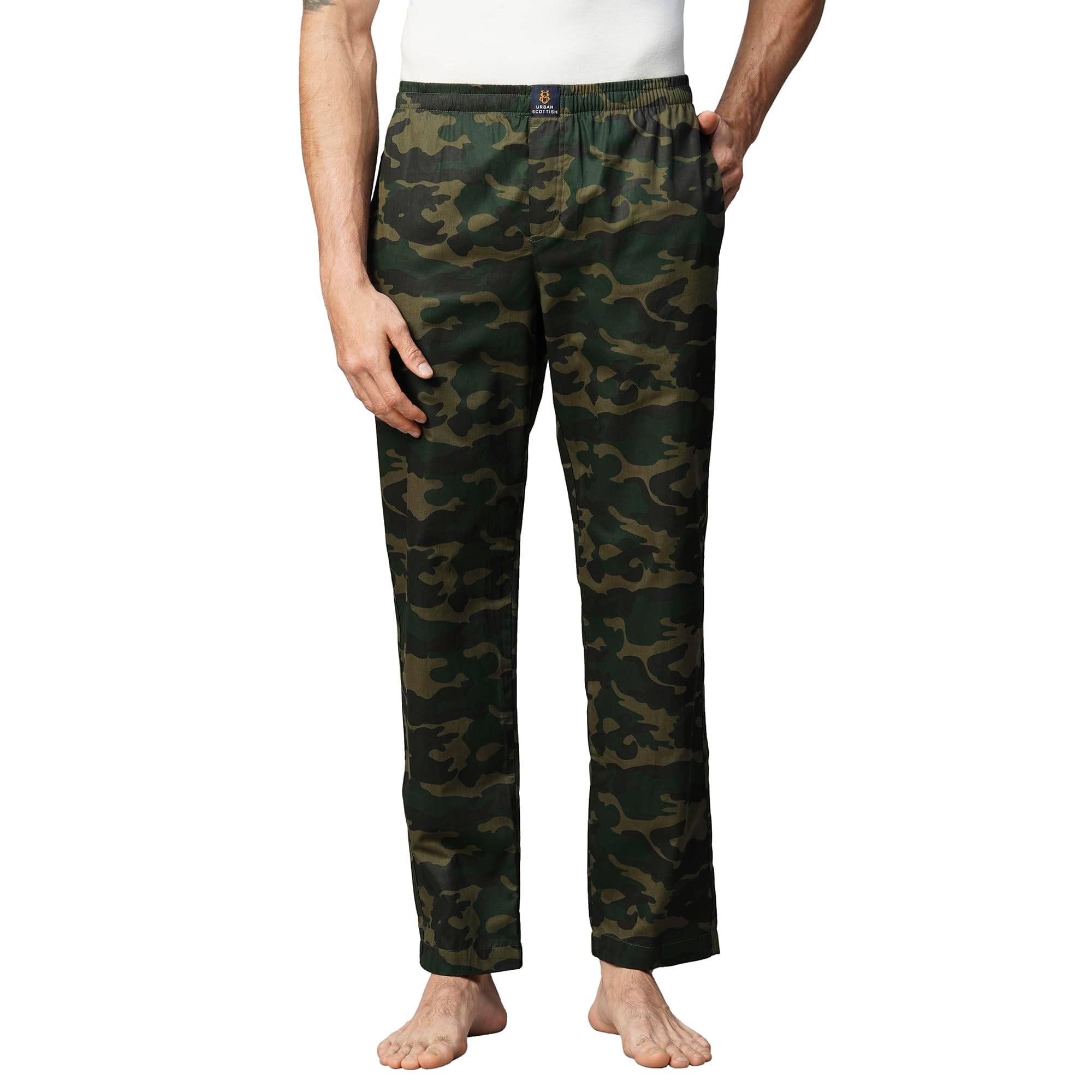     			URBAN SCOTTISH Pack of 1 Pyjama For Men's ( Multi )
