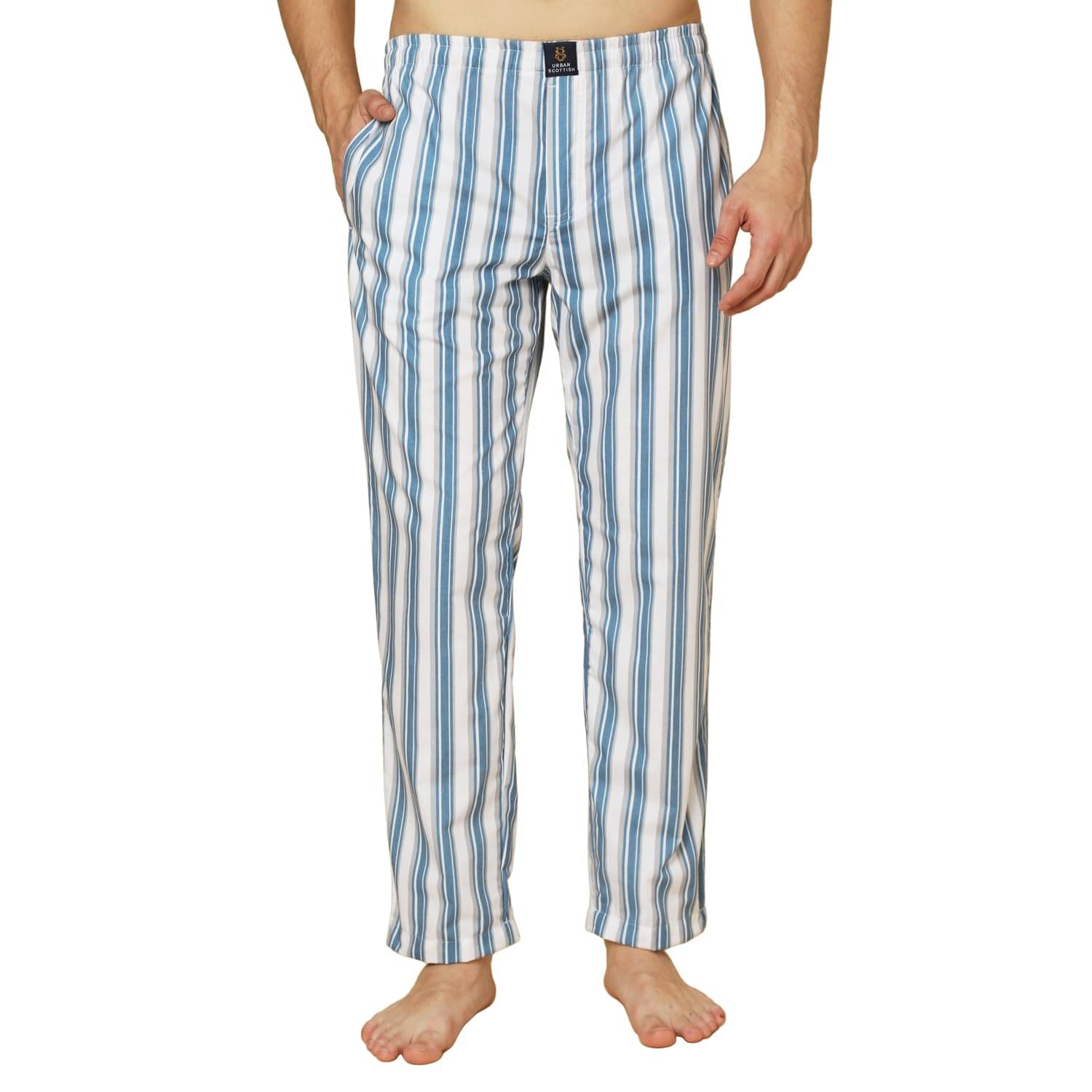 URBAN SCOTTISH Pack of 1 Pyjama For Men's ( Blue ) URBAN SCOTTISH Pack of 1 Pyjama For Men's ( Blue )