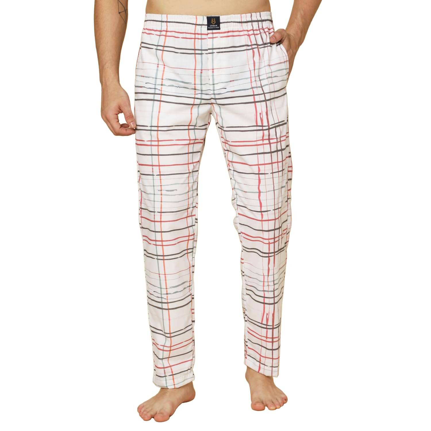 URBAN SCOTTISH Pack of 1 Pyjama For Men's ( Multi ) URBAN SCOTTISH Pack of 1 Pyjama For Men's ( Multi )