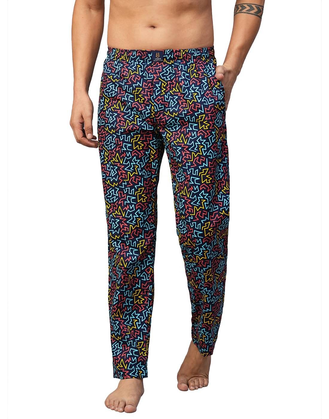 URBAN SCOTTISH Pack of 1 Pyjama For Men's ( Multi ) URBAN SCOTTISH Pack of 1 Pyjama For Men's ( Multi )