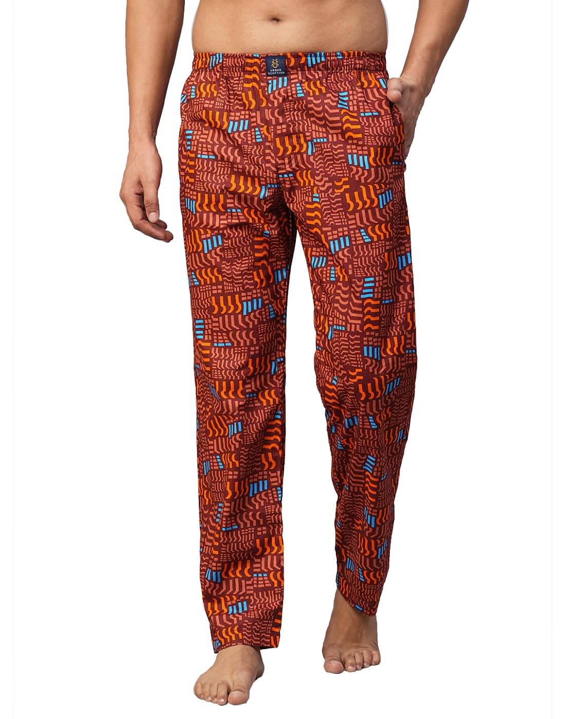 URBAN SCOTTISH Pack of 1 Pyjama For Men's ( Multi ) URBAN SCOTTISH Pack of 1 Pyjama For Men's ( Multi )