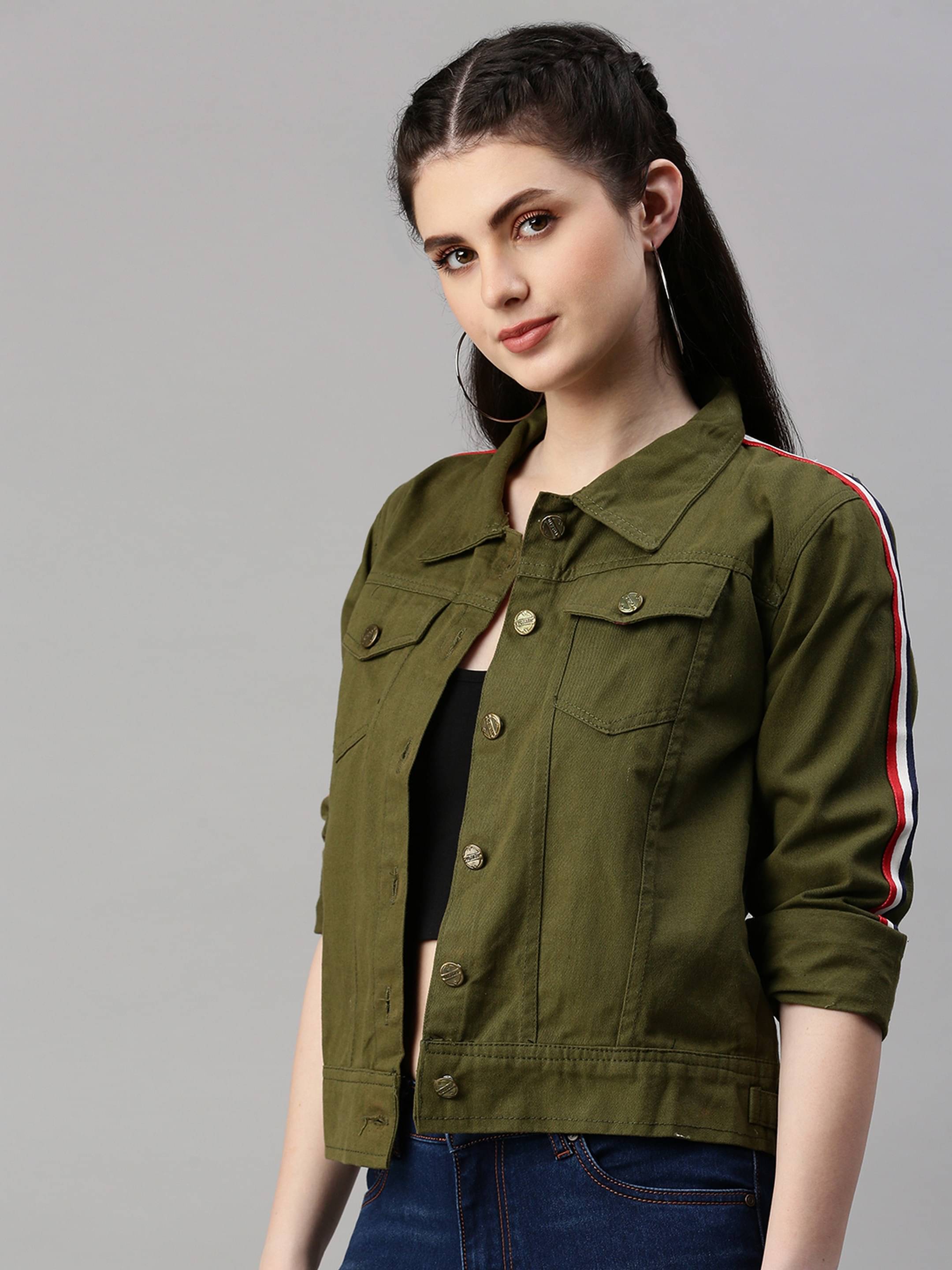 VOXATI - Denim Multi Color Denim Jacket VOXATI - Denim Multi Color Denim Jacket