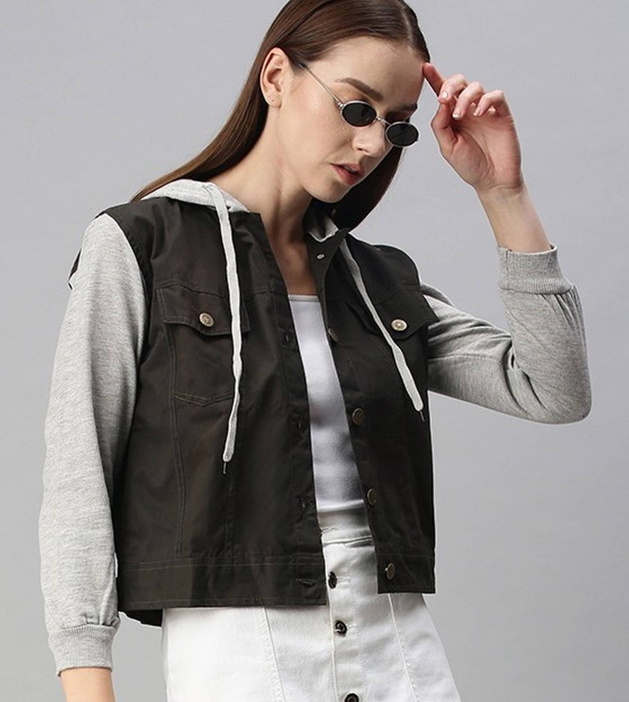 VOXATI - Denim Multi Color Denim Jacket VOXATI - Denim Multi Color Denim Jacket