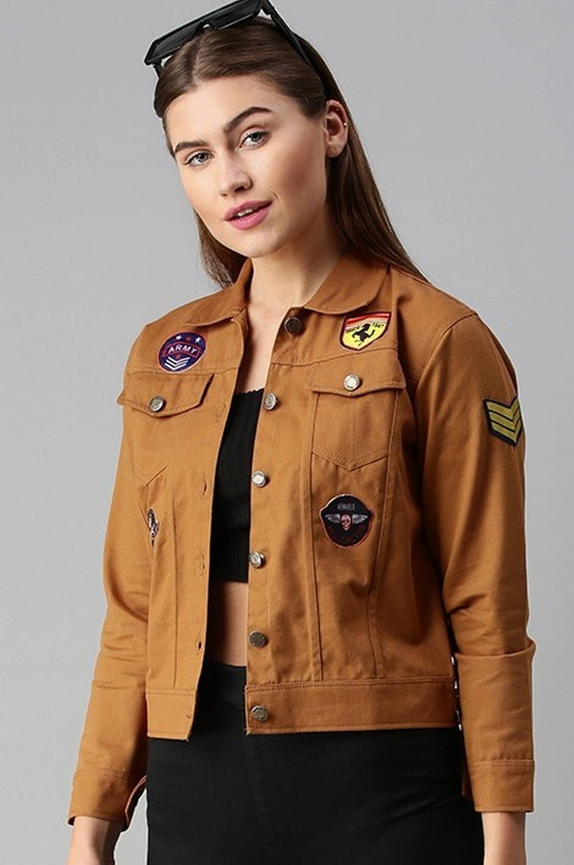 VOXATI - Denim Multi Color Denim Jacket VOXATI - Denim Multi Color Denim Jacket
