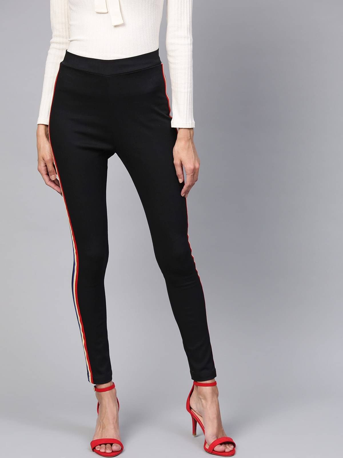     			Zima Leto - Polyester Regular Fit Black Women's Jeggings ( Pack of 1 )