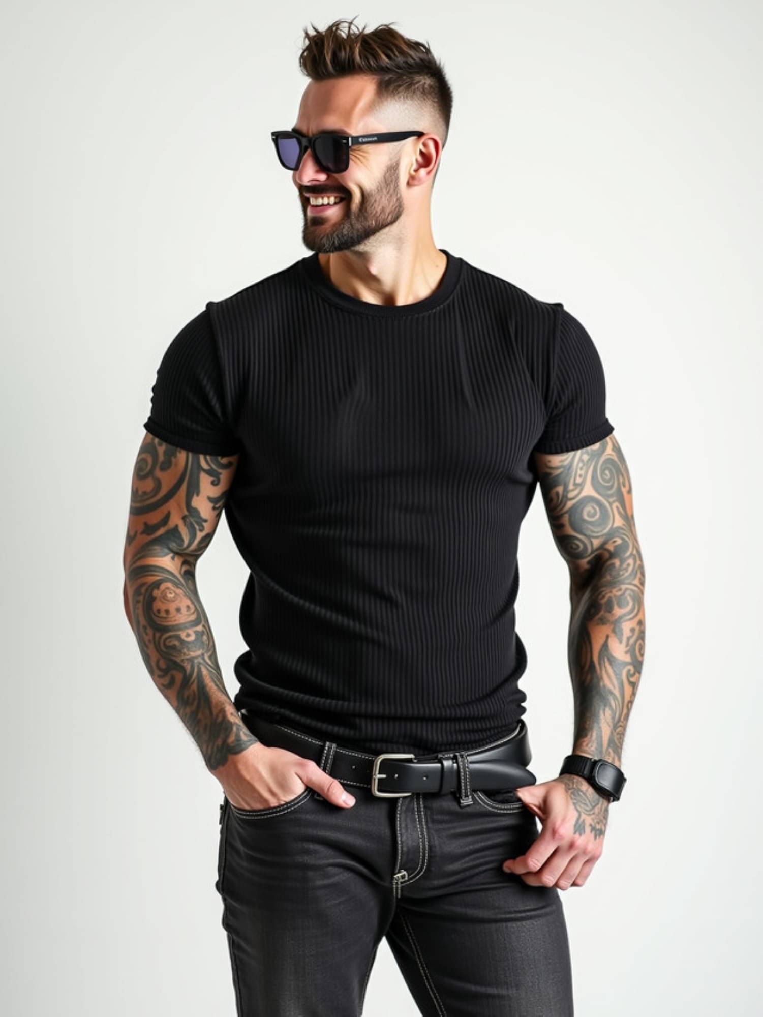 fashion and youth Cotton Blend Regular Fit Solid Half Sleeves Men's Round T-Shirt - Black ( Pack of 1 ) fashion and youth Cotton Blend Regular Fit Solid Half Sleeves Men's Round T-Shirt - Black ( Pack of 1 )