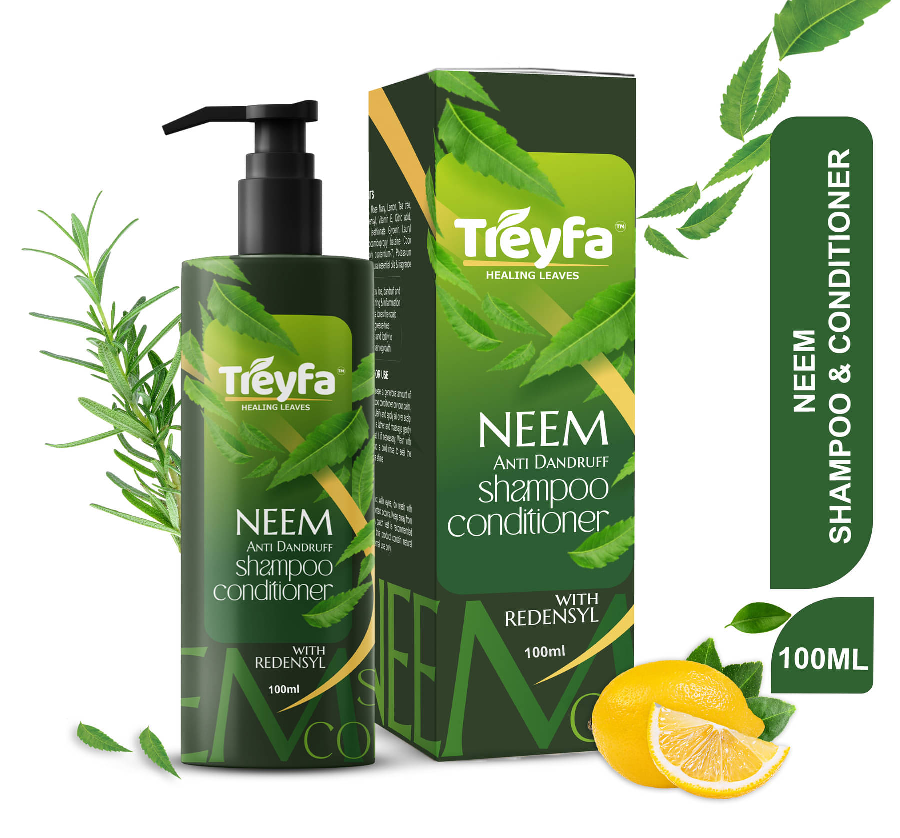     			treyfa Anti Dandruff Shampoo & Conditioner 100 ( Pack of 1 )