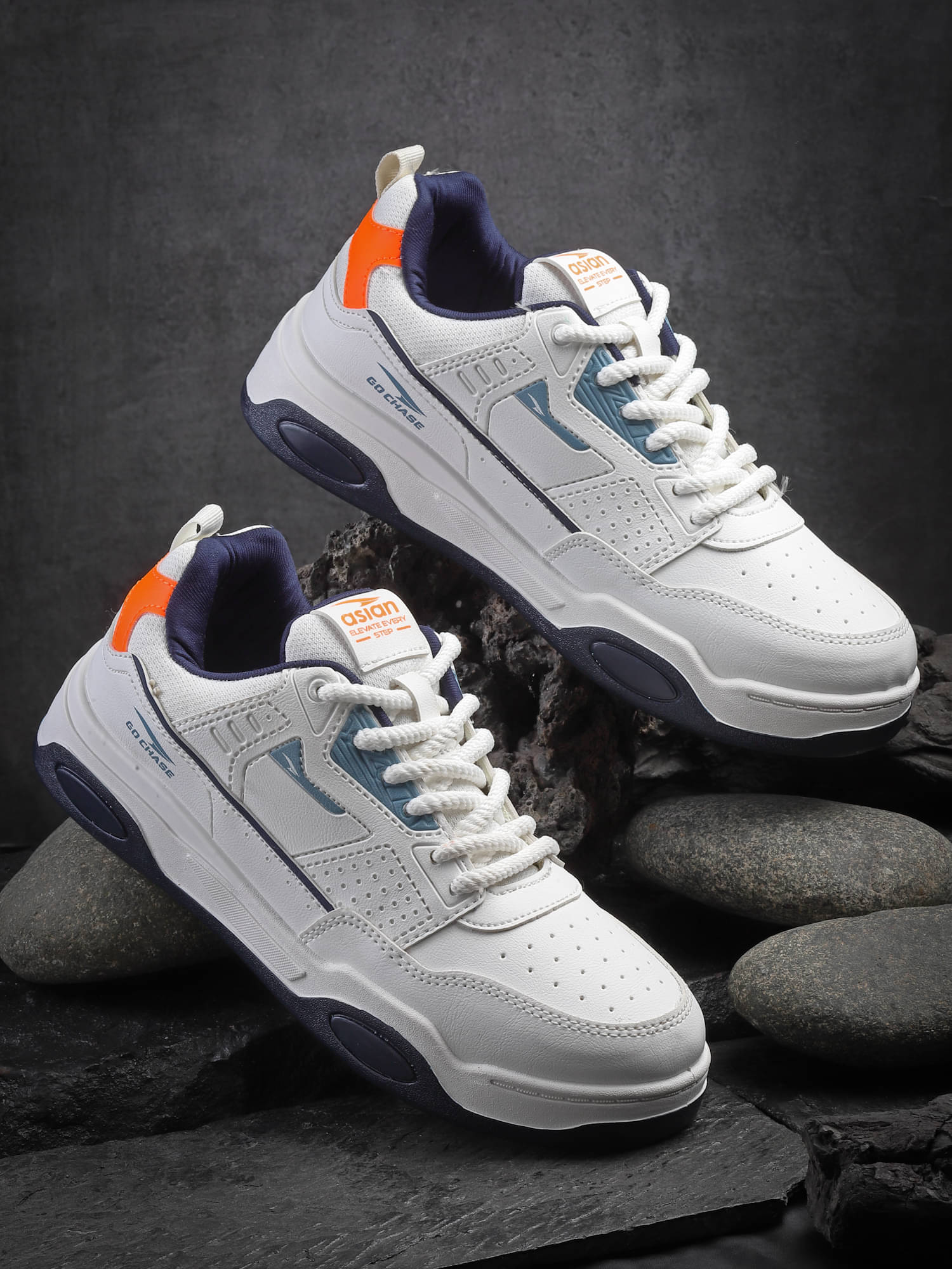     			ASIAN VEGAS-01 Blue Men's Sneakers