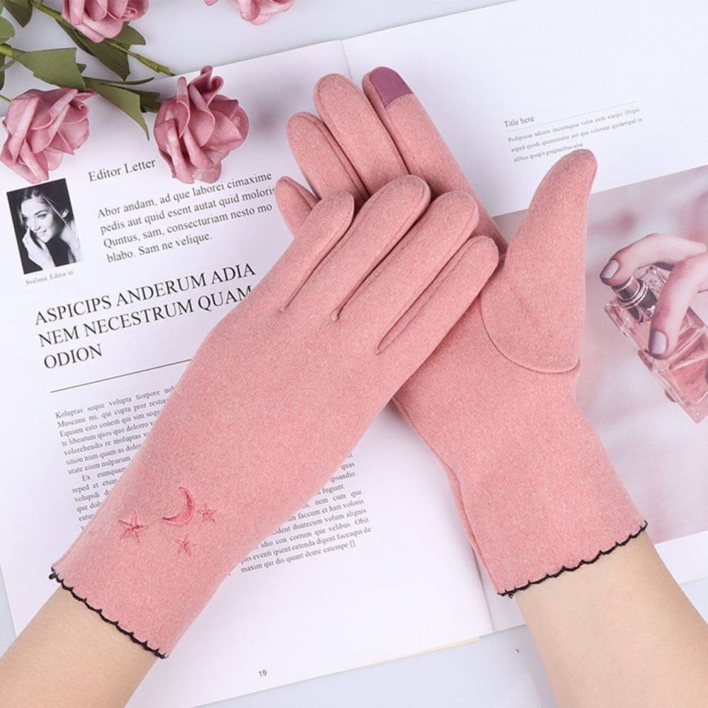 Alamos Pink cotton Men's Woollen Gloves ( Pack of 1 ) Alamos Pink cotton Men's Woollen Gloves ( Pack of 1 )