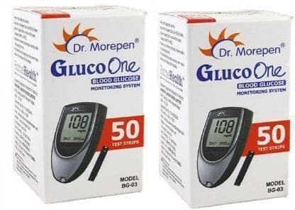 Dr. Morepen BG-03 100 Test Strips