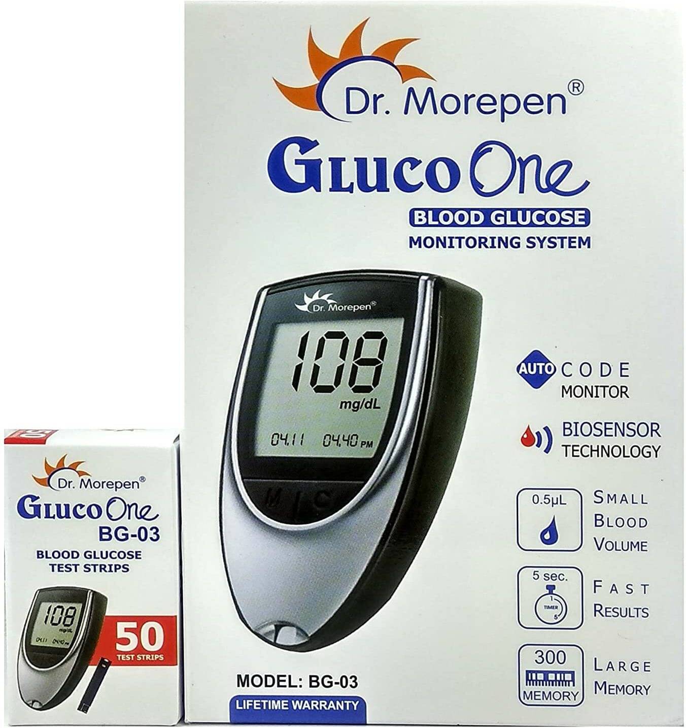     			Dr. Morepen BG 03 50 Test Strips