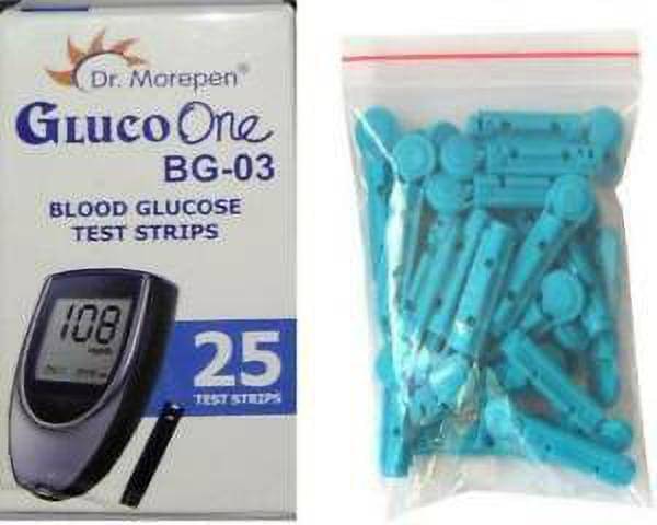 Dr. Morepen Dr.morepen 25 strips 25 Test Strips Dr. Morepen Dr.morepen 25 strips 25 Test Strips