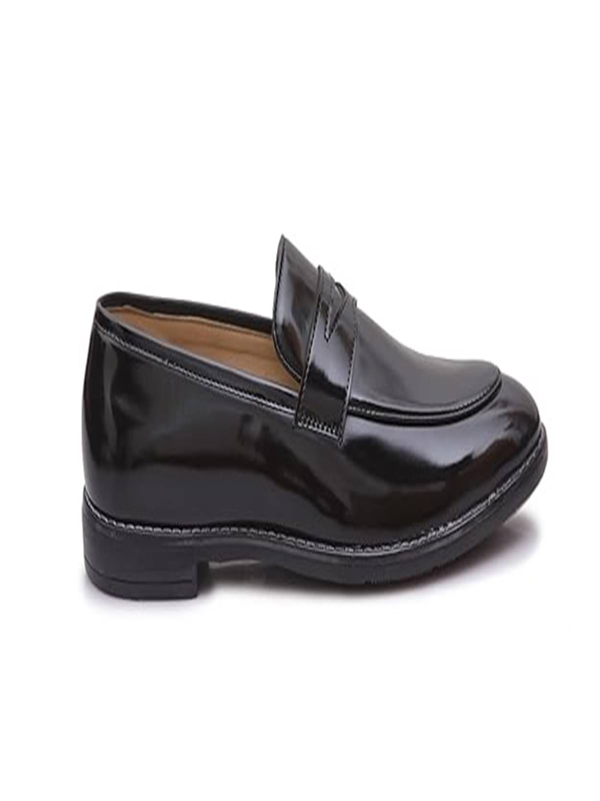     			FASINO Black Men's Horsebit