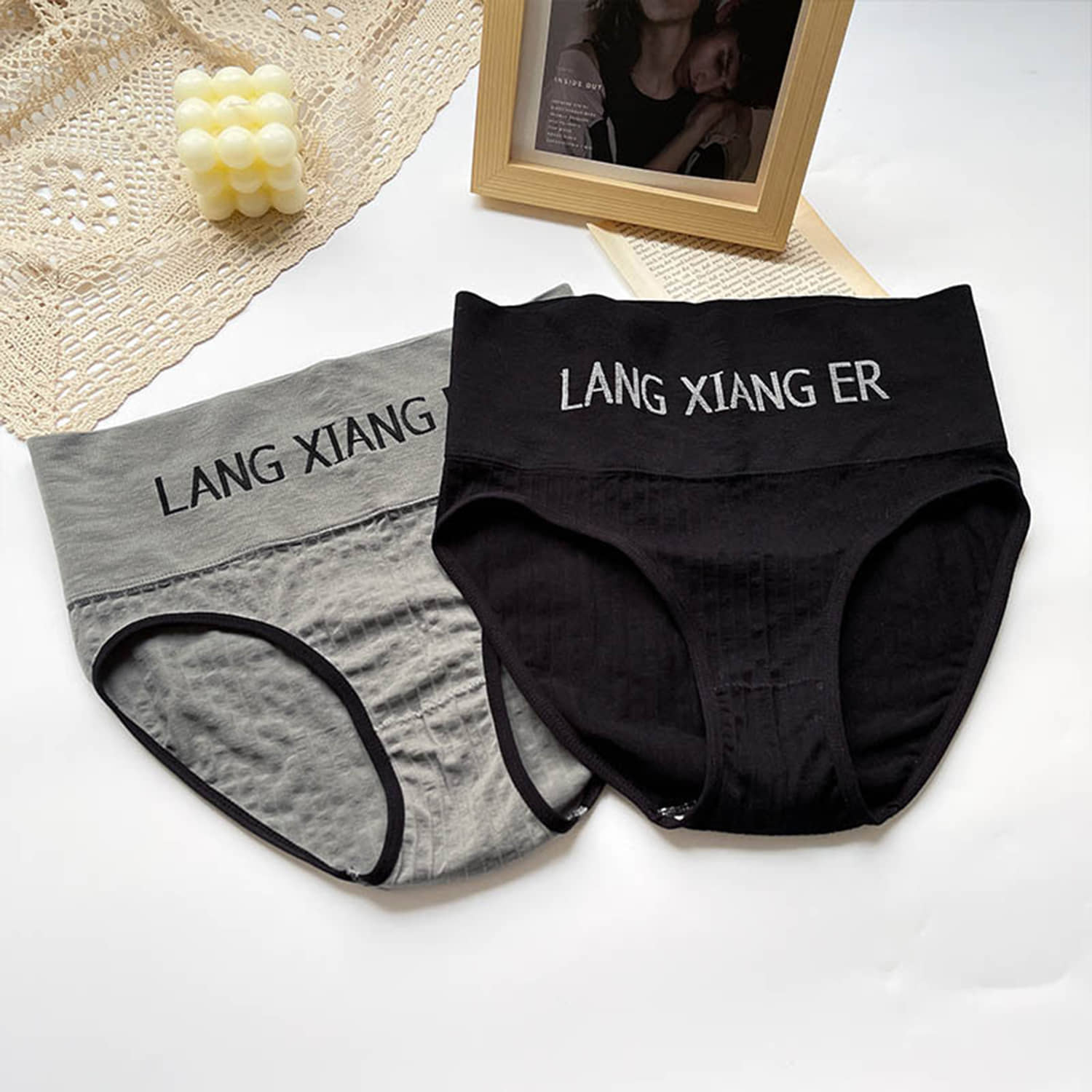 Flenzy Pack of 2 Nylon Hipster For Women ( Multicolor4 )
