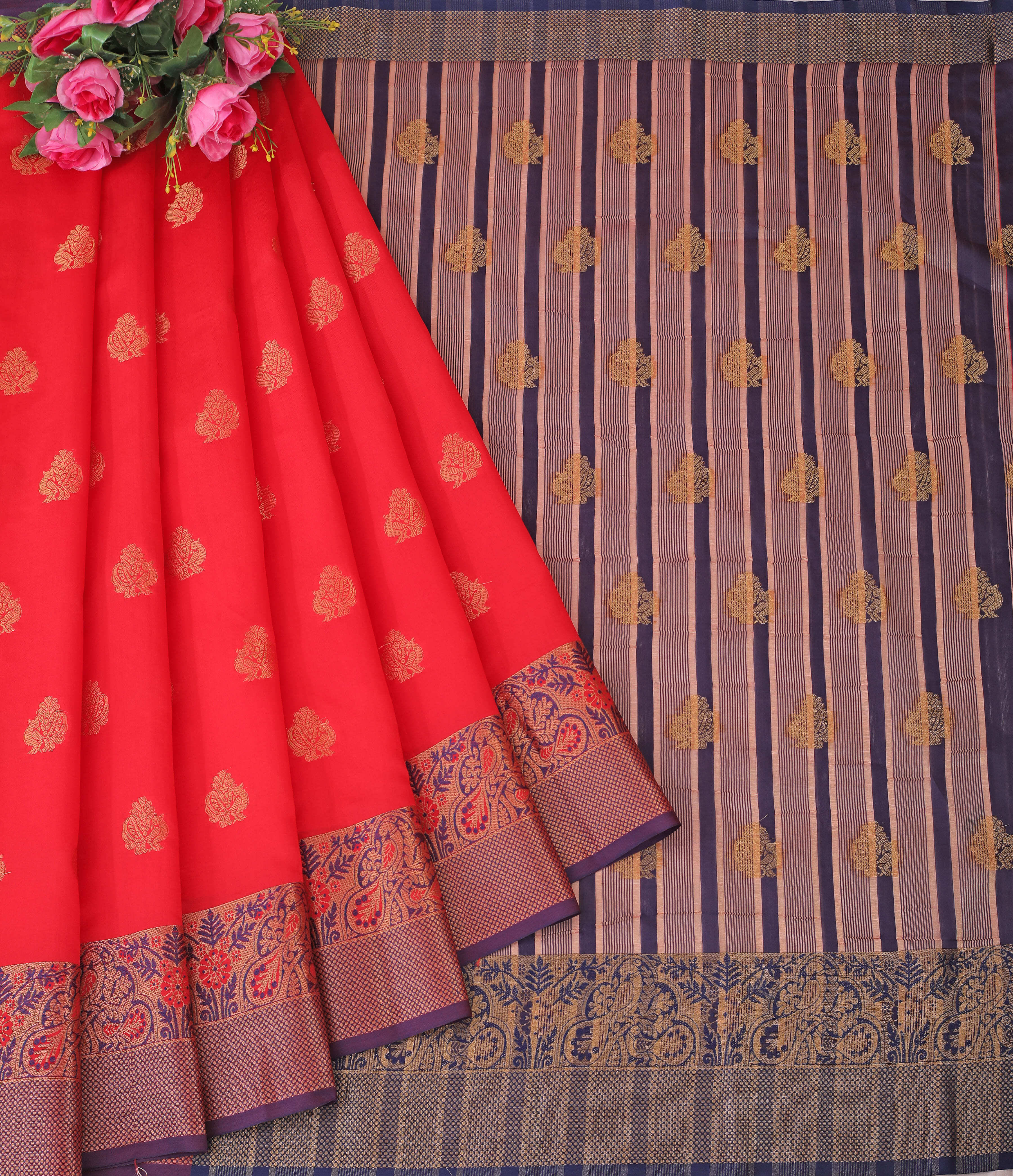 Indian Fashionista Silk Blend Embellished Saree With Unstitched Blouse Piece ( Multicolor1 ) Indian Fashionista Silk Blend Embellished Saree With Unstitched Blouse Piece ( Multicolor1 )