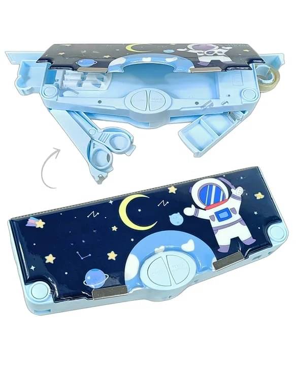     			Kalra Magic Multifunctional Pencil Box For Kids, Space Pencil Box, Kids Pencil Box For Girls, Girls Pencil Pouch, Pop Up Pencil Box, Space Return Gifts For Kids Plastic, Multicolor(Blue)