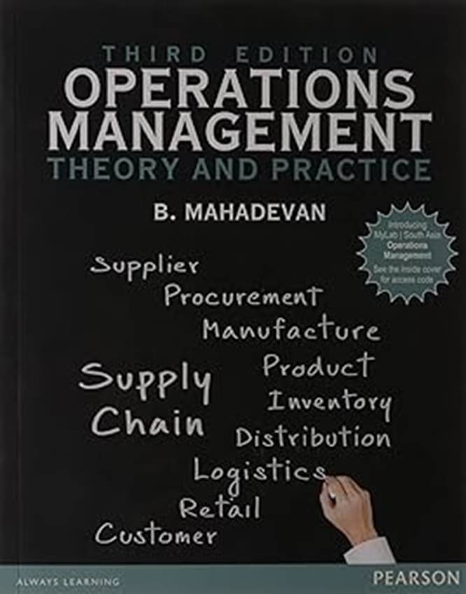 Operations Management: Theory and Practice, 3/e (Paperback, B. Mahadevan) Operations Management: Theory and Practice, 3/e (Paperback, B. Mahadevan)