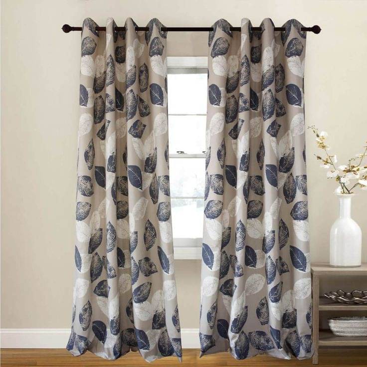 S23 Graphic Room Darkening Eyelet Curtain 9 ft ( Pack of 1 ) - Brown S23 Graphic Room Darkening Eyelet Curtain 9 ft ( Pack of 1 ) - Brown