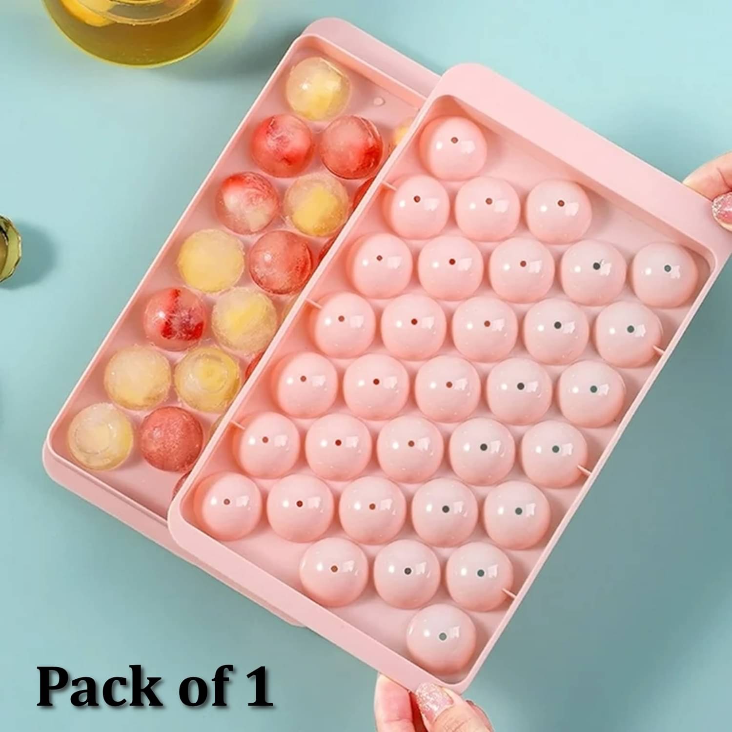     			Stysol Ice Tray  Pink 1 Pcs