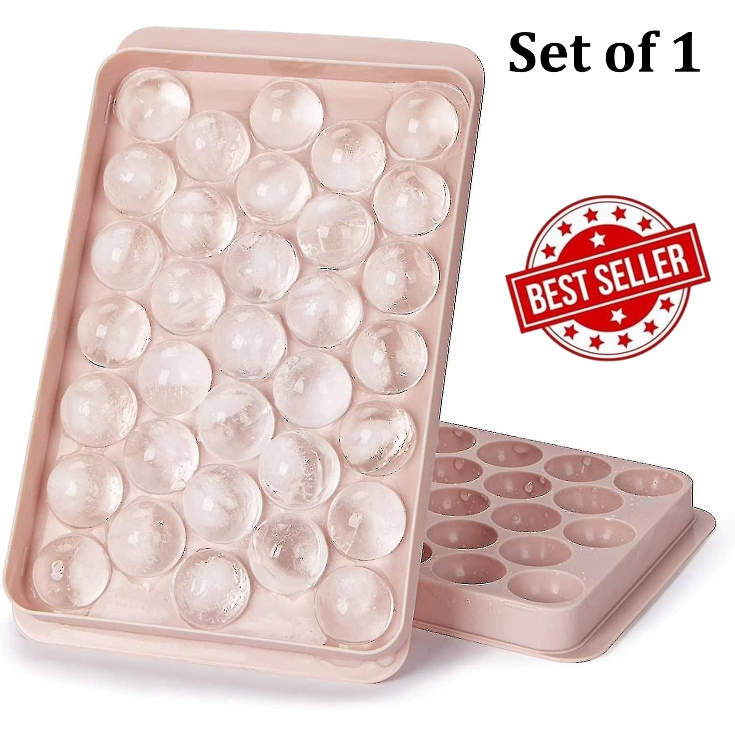     			Stysol Ice Tray  Pink 1 Pcs