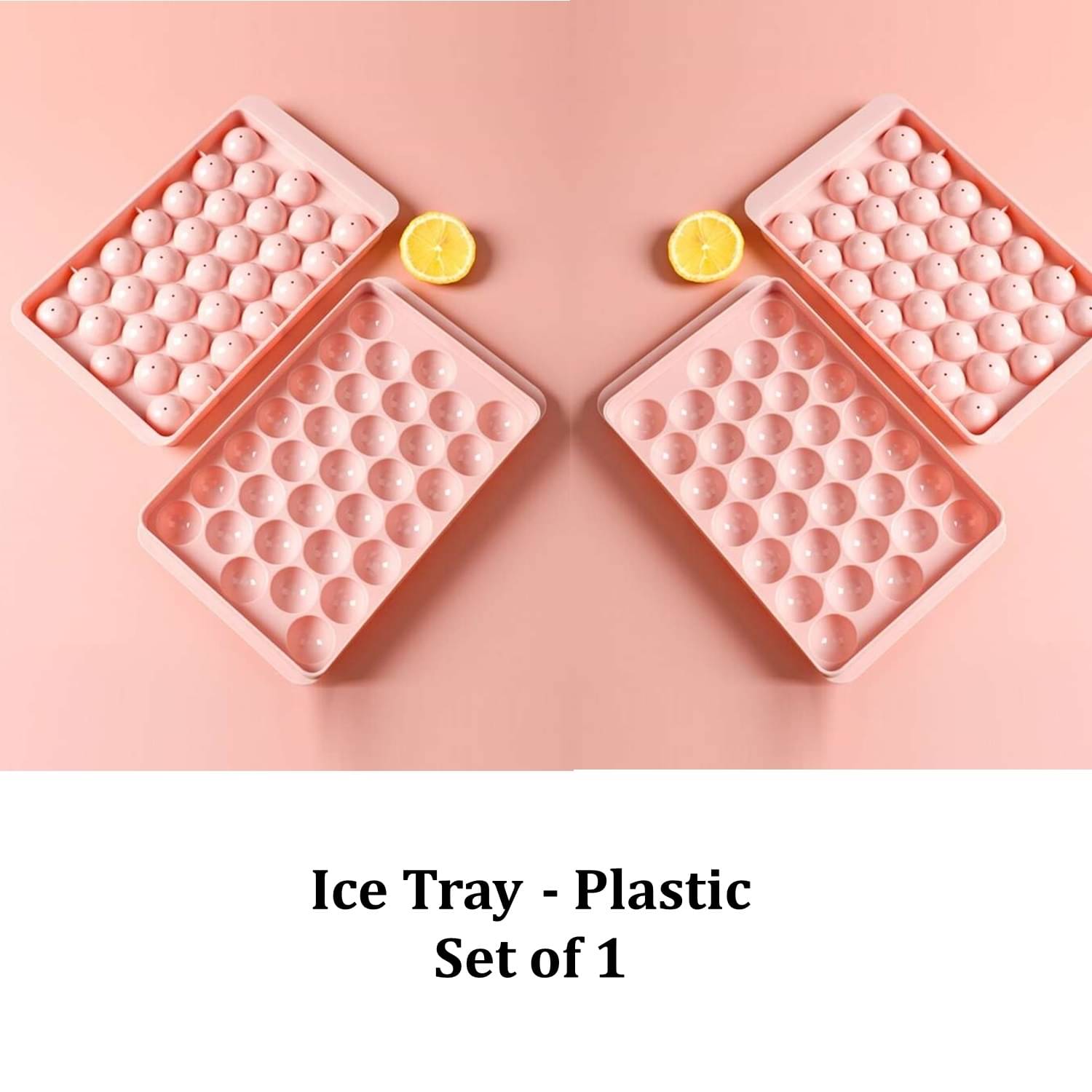     			Stysol Ice Tray  Pink 1 Pcs