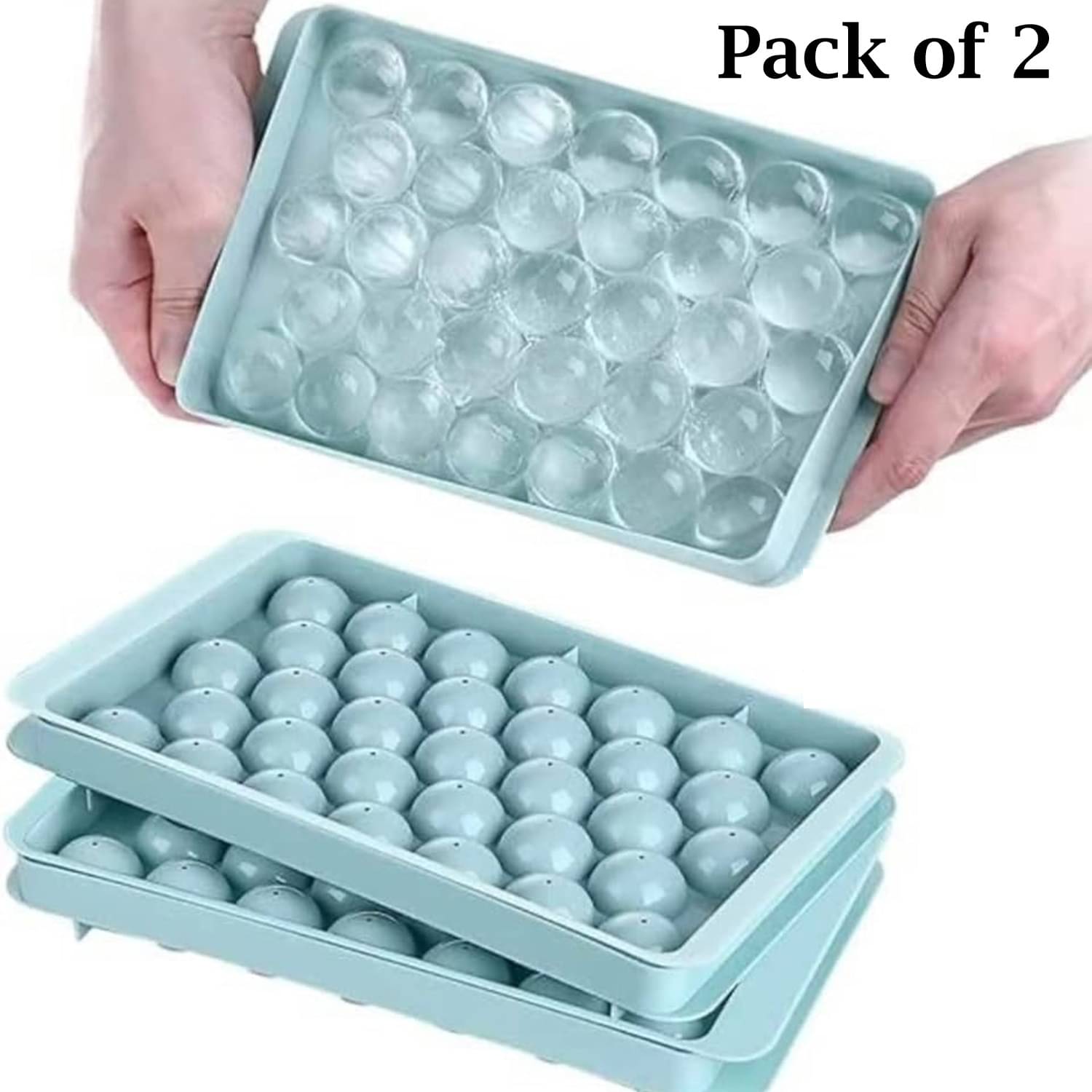     			Stysol Lolipop Ice Tray Navy Blue 3 Pcs