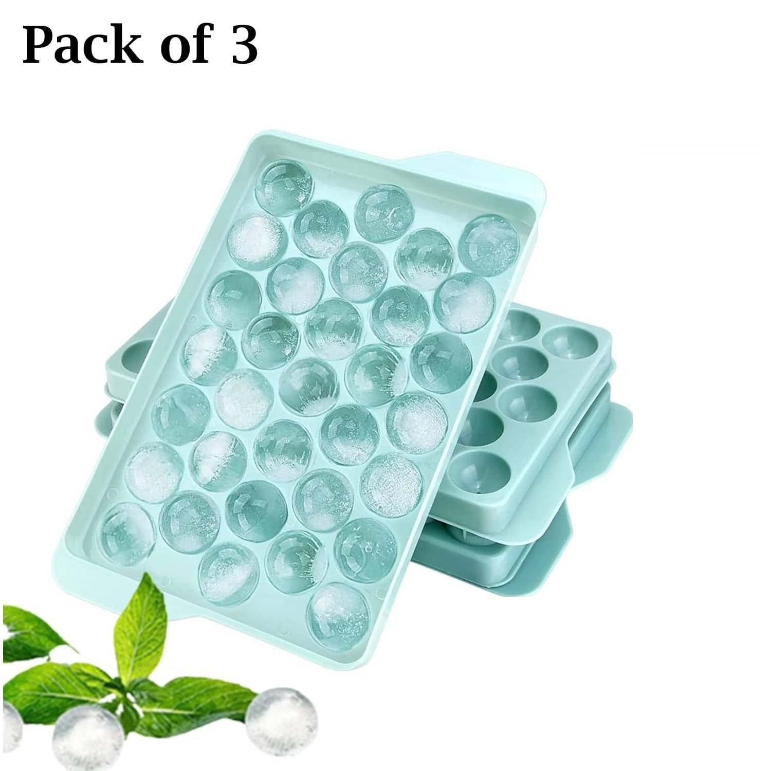     			Stysol Lolipop Ice Tray Navy Blue 3 Pcs