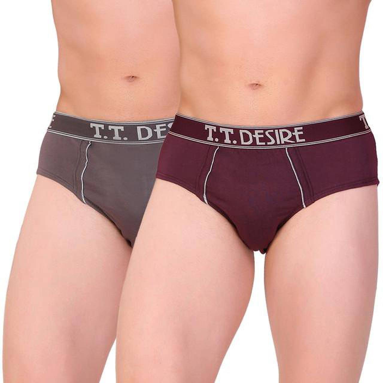 TT Pack of 2 Cotton Briefs For Men's ( Multicolor2 )     			TT Pack of 2 Cotton Briefs For Men's ( Multicolor2 )