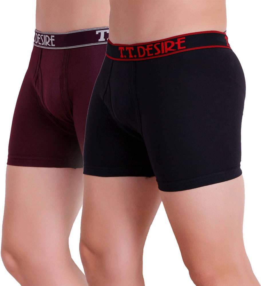     			TT Pack of 2 Cotton Trunks For Men's ( Multicolor2 )