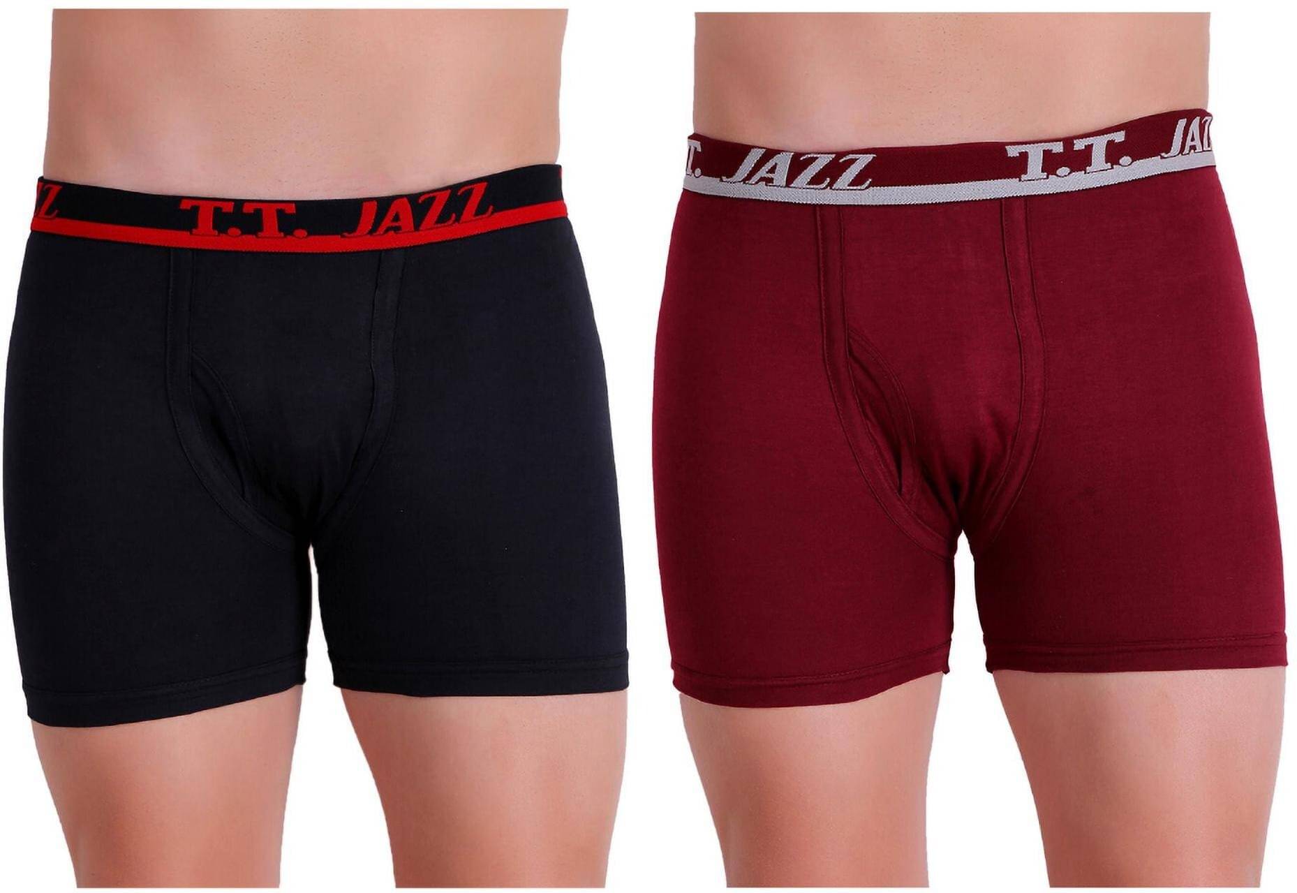 TT Pack of 2 Cotton Blend Trunks For Men's ( Multicolor2 ) TT Pack of 2 Cotton Blend Trunks For Men's ( Multicolor2 )