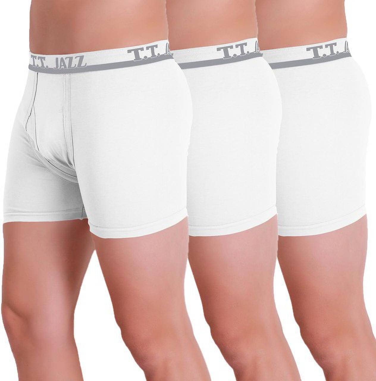    			TT Pack of 3 Cotton Blend Trunks For Men's ( Multicolor )
