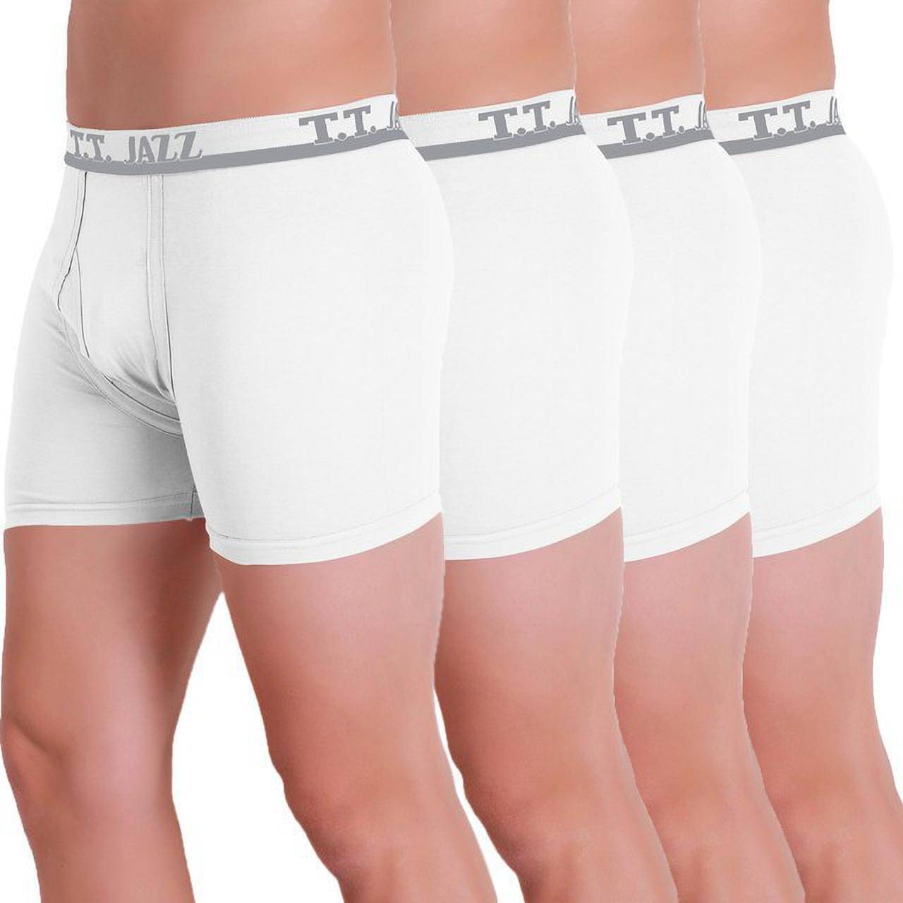     			TT Pack of 4 Cotton Blend Trunks For Men's ( Multicolor1 )