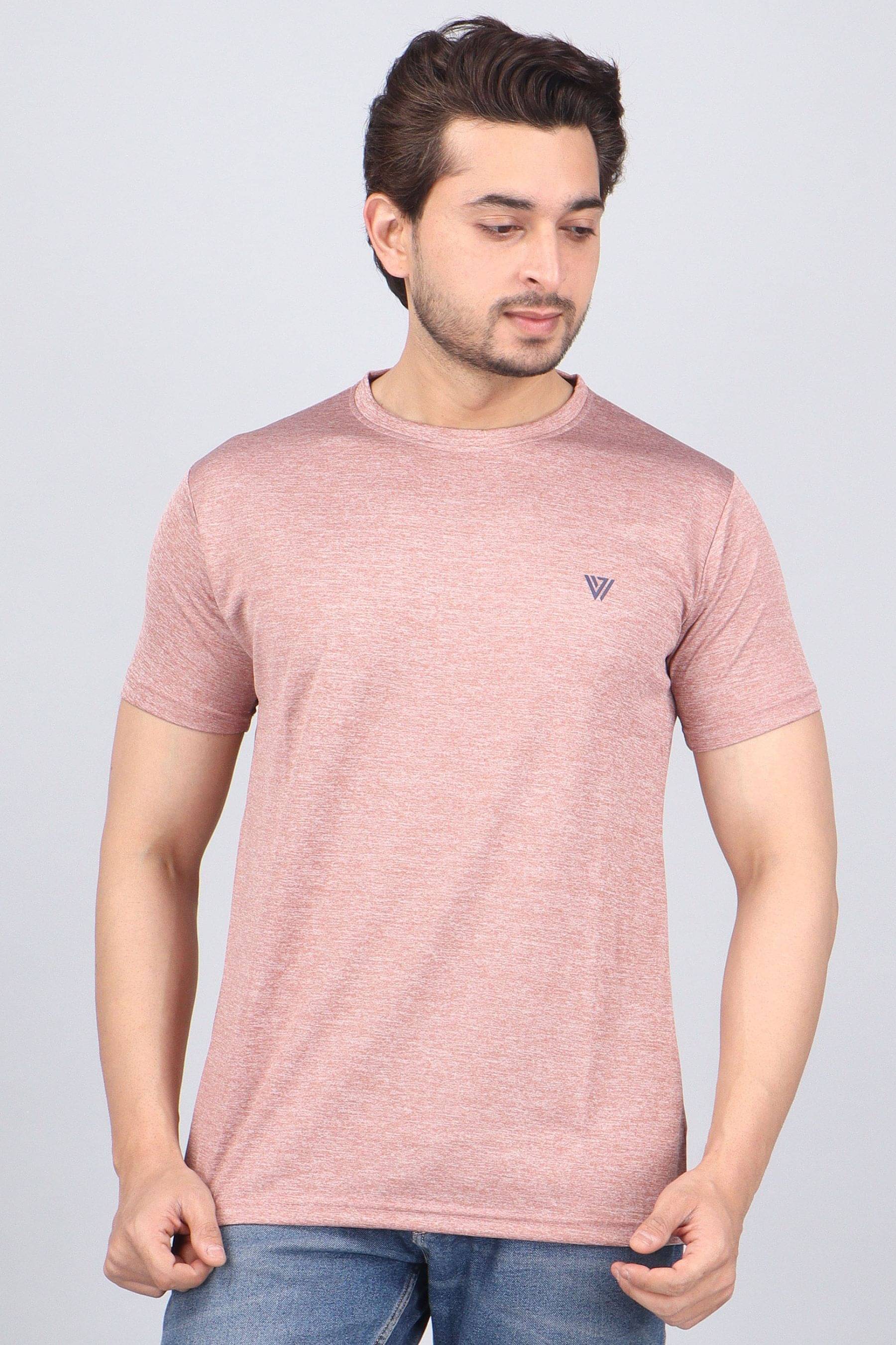 WILD ELEPHANT Polyester Regular Fit Solid Half Sleeves Men's Round T-Shirt - Purple ( Pack of 1 ) WILD ELEPHANT Polyester Regular Fit Solid Half Sleeves Men's Round T-Shirt - Purple ( Pack of 1 )