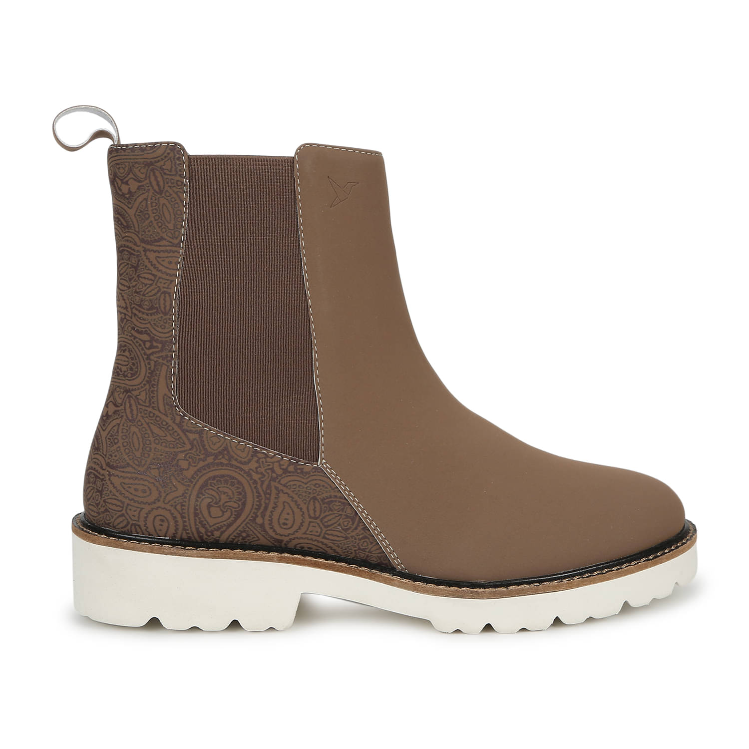     			Yoho Brown Women's Ankle Length Boots