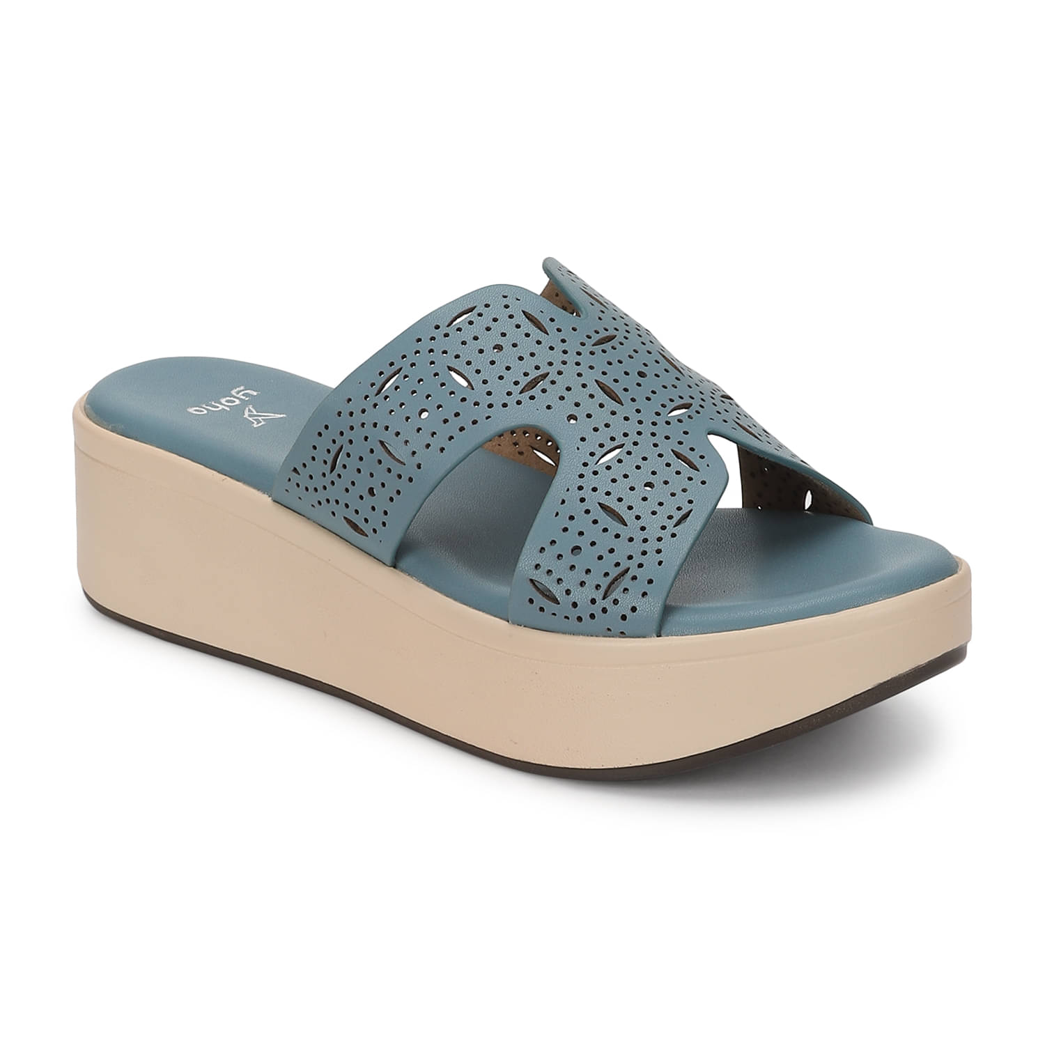     			Yoho Light Blue Women's Flats