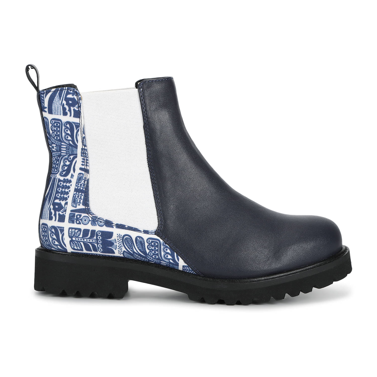     			Yoho Navy Blue Women's Ankle Length Boots