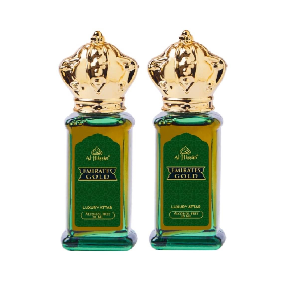 Al - Hassan Musk Non- Alcoholic Miniature Attar ( Pack of 2 ) Al - Hassan Musk Non- Alcoholic Miniature Attar ( Pack of 2 )