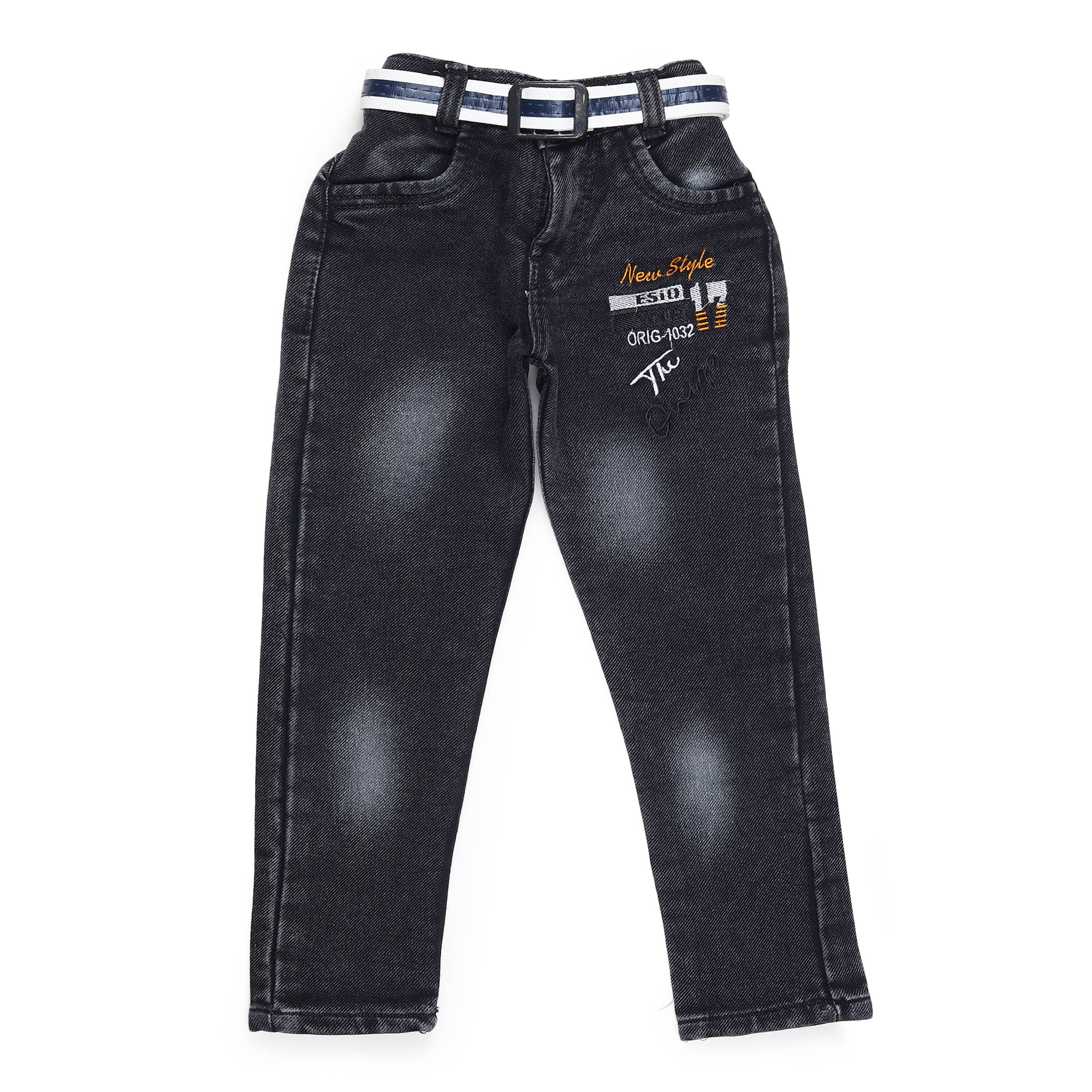     			Arshia Fashions Pack of 1 Boys Denim Jeans ( Black )