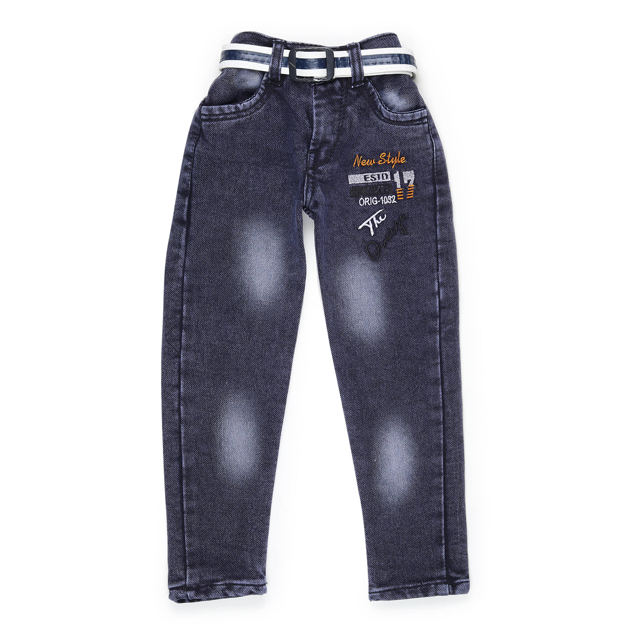 Arshia Fashions Pack of 1 Boys Denim Jeans ( Grey ) - Jeans | Buy online on ZillyBuy
