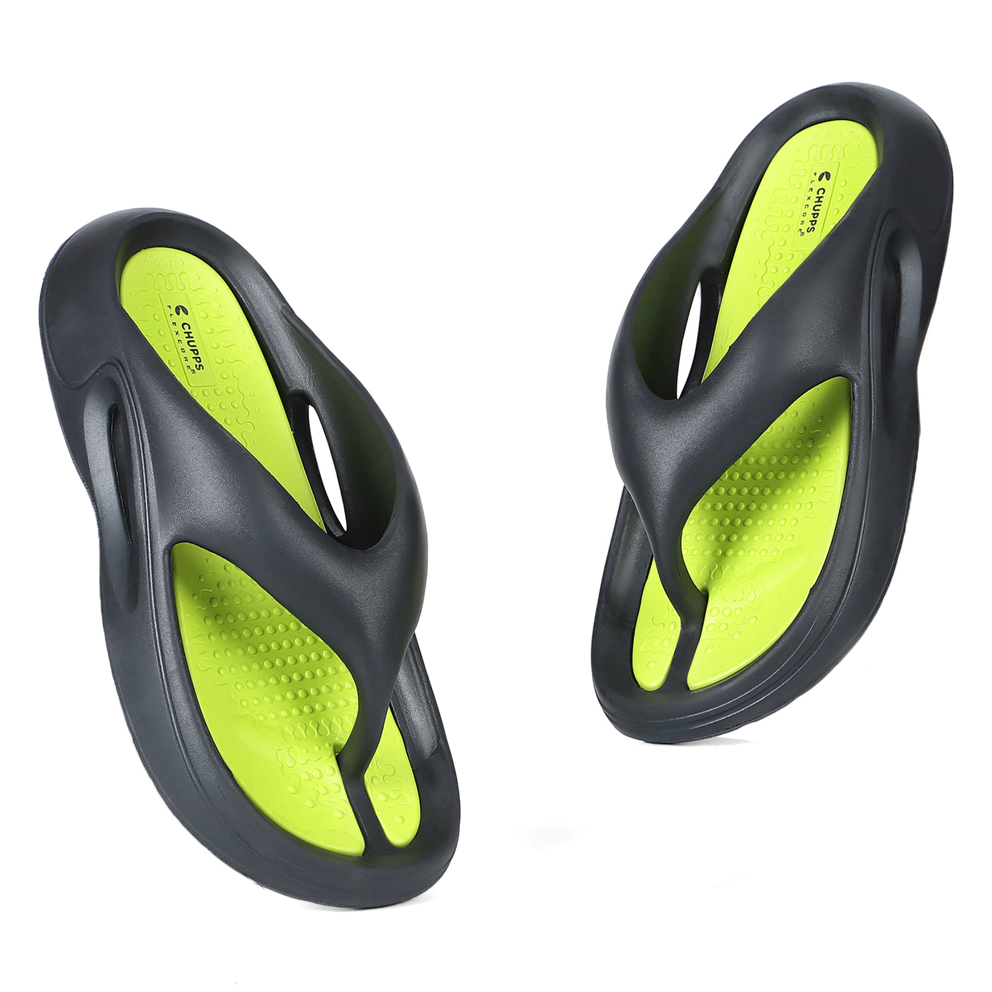     			CHUPPS Black Men's Thong Flip Flop