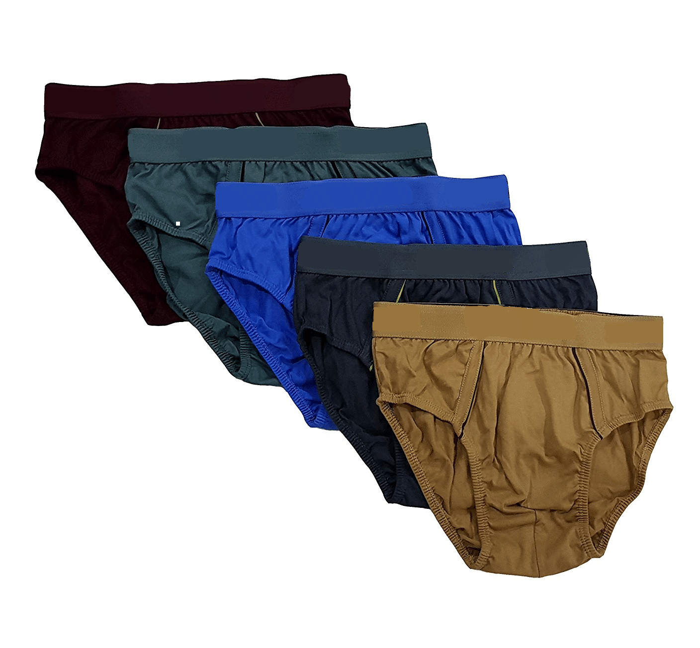 D1 DIFFERENT ONE Pack of 5 Cotton Briefs For Men's ( Multicolor ) D1 DIFFERENT ONE Pack of 5 Cotton Briefs For Men's ( Multicolor )
