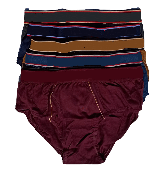     			D1 DIFFERENT ONE Pack of 5 Cotton Briefs For Men's ( Multicolor )