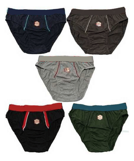 D1 DIFFERENT ONE Pack of 5 Cotton Briefs For Men's ( Multicolor ) D1 DIFFERENT ONE Pack of 5 Cotton Briefs For Men's ( Multicolor )