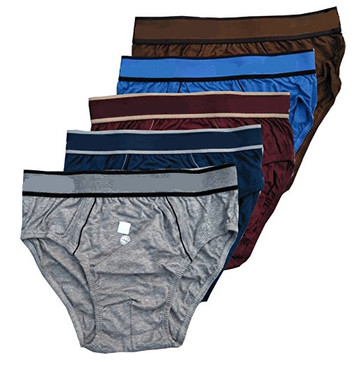 D1 DIFFERENT ONE Pack of 5 Cotton Briefs For Men's ( Multicolor ) D1 DIFFERENT ONE Pack of 5 Cotton Briefs For Men's ( Multicolor )