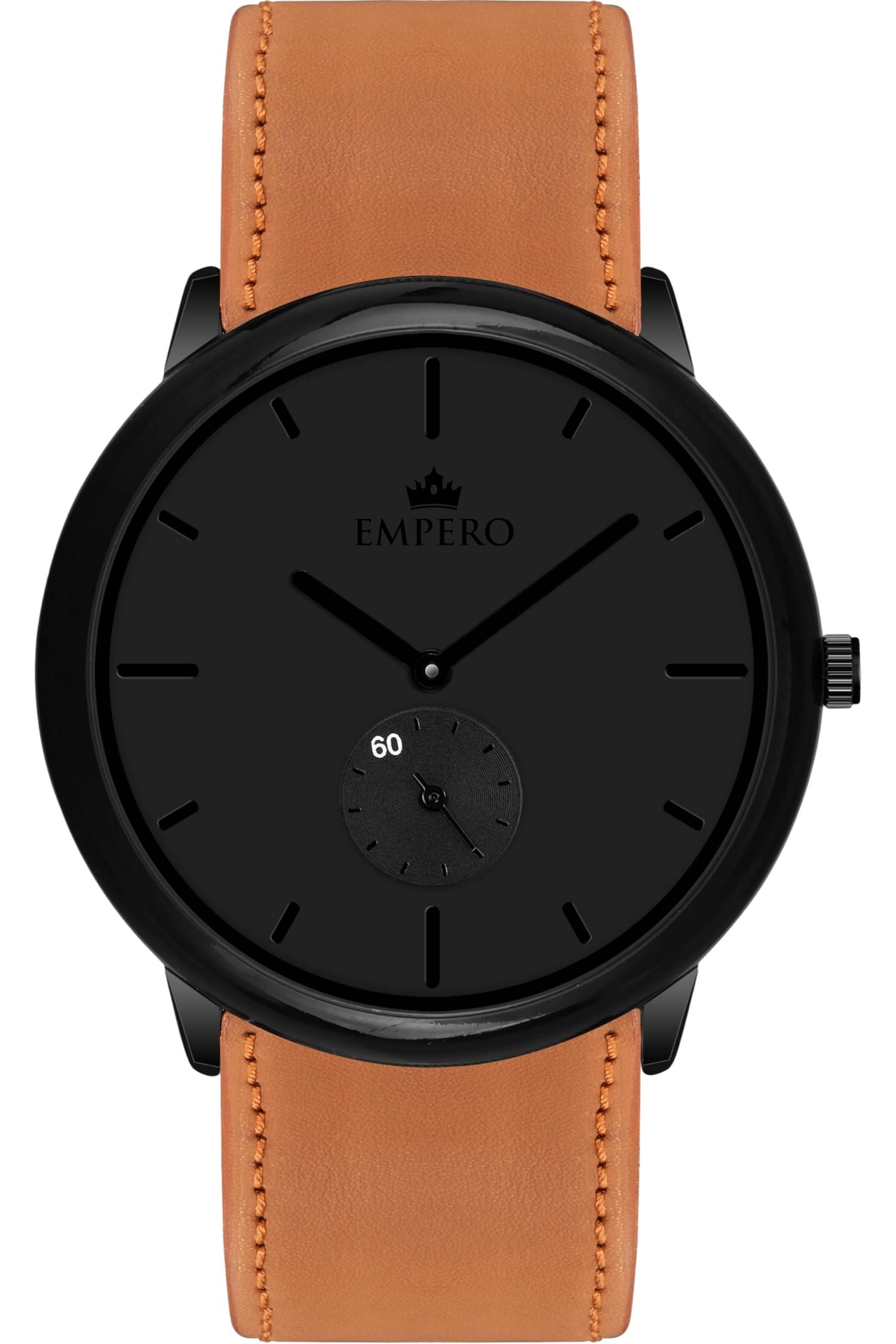     			EMPERO Brown Leather Chronograph Men's Watch